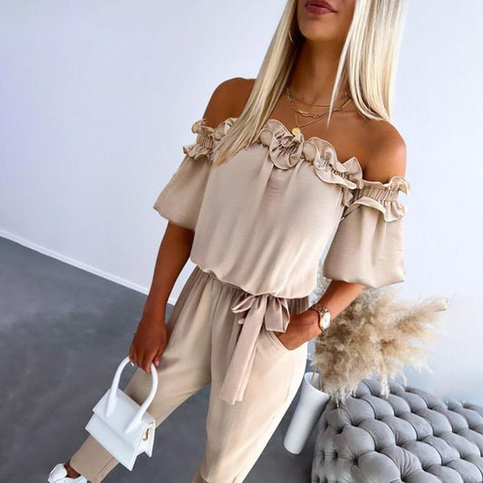 MIA – MONO ROMANTIQUE AVEC VOLANTS OFF-SHOULDER