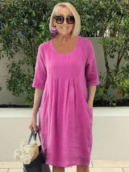 Bridget - Robe ample avec poches