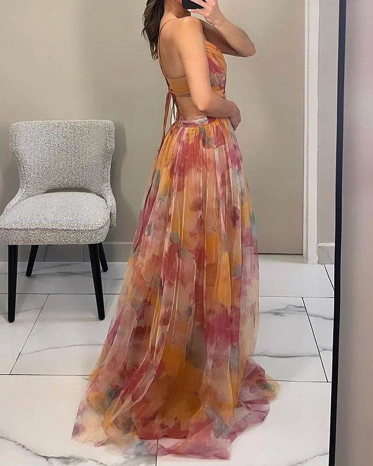 Sophia | Robe Élégante avec Décolleté Halter