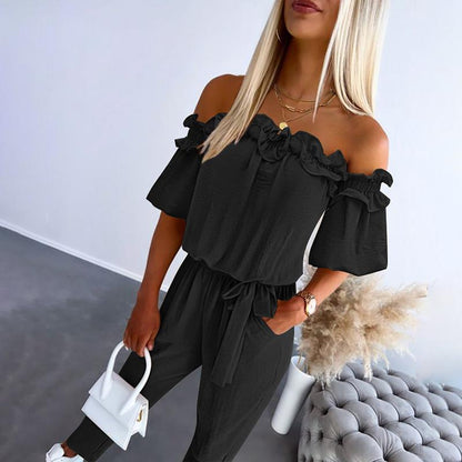 MIA – MONO ROMANTIQUE AVEC VOLANTS OFF-SHOULDER