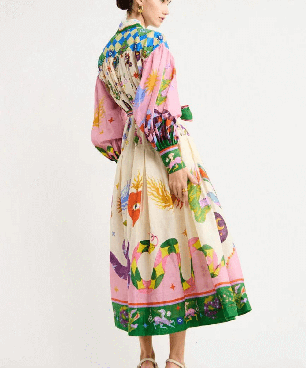 Dorthe™ | Élégant Robe Maxi Italienne