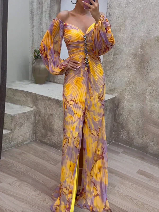 Selina | Robe Élégante avec Décolleté en V