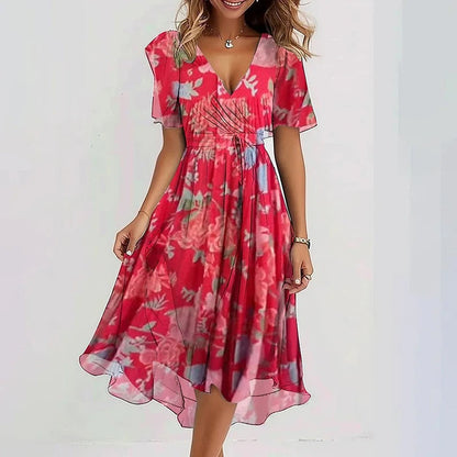 Yara | Robe Élégante aux Couleurs Vibrantes
