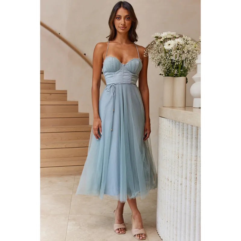 Jana – Robes midi légères pour les chaudes journées d'été