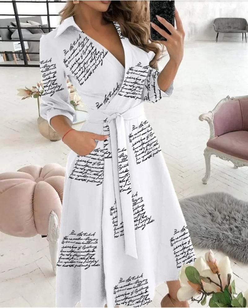 Ismara™ | Robe Midi Sophistiquée