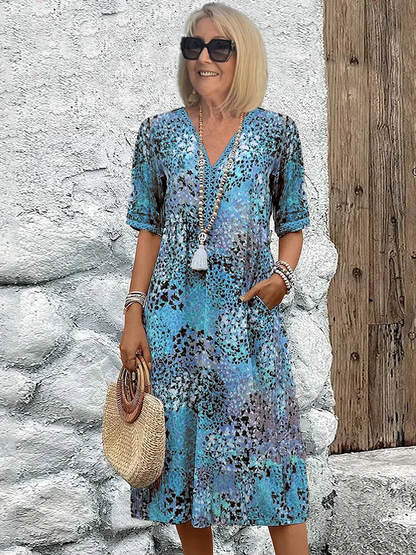 Dakota | Robe à Imprimé Floral Vibrant