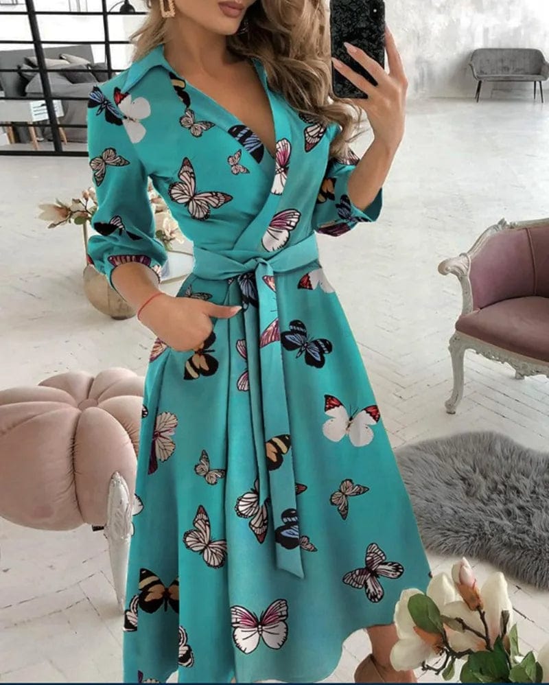 Ismara™ | Robe Midi Sophistiquée