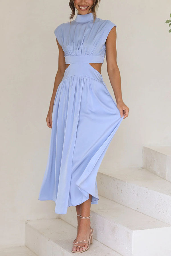 Quincy | Robe Midi avec Taille et Poches