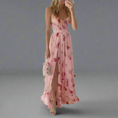 Nicole | Robe Maxi Chic pour Occasions Inoubliables