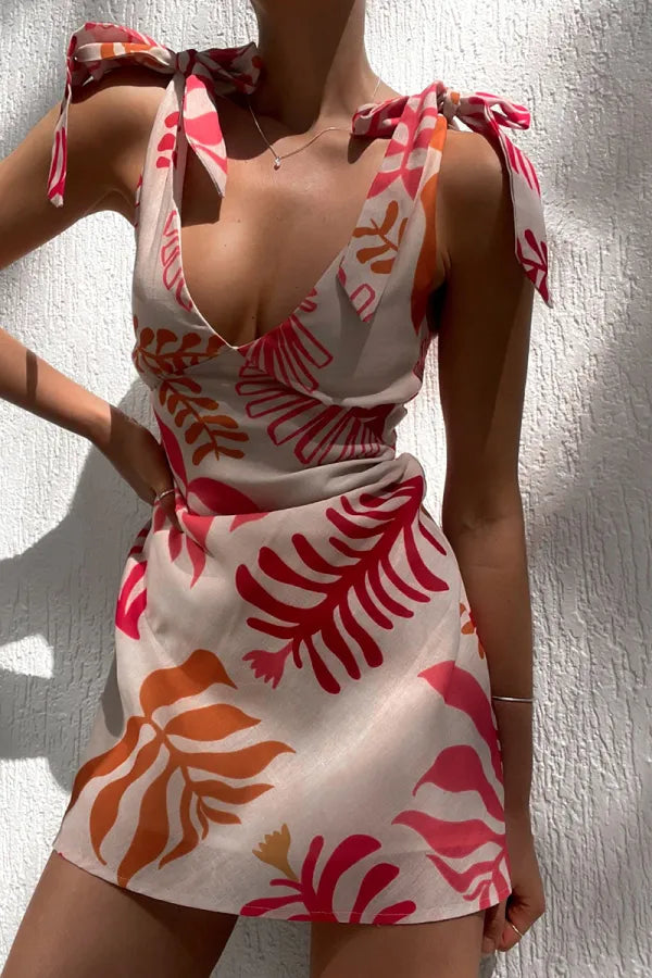 Fleur | Robe Mini d'Été