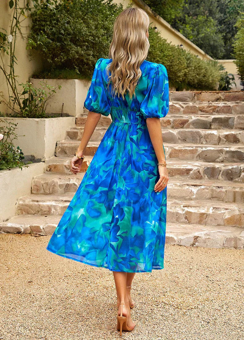Innova - Robe Midi avec Décolleté en V