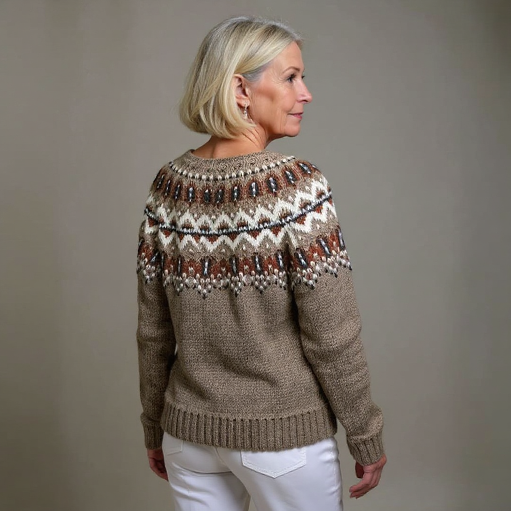Adeline | Cardigan Vintage Islandais