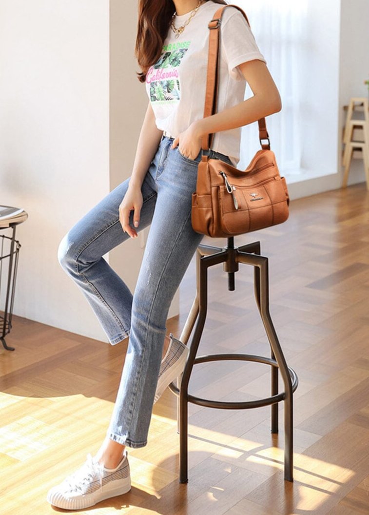 Evangeline | Sac à bandoulière multi-couches design