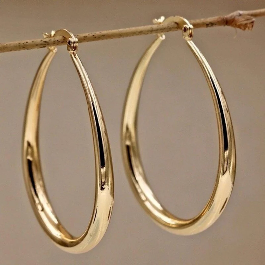 Boucles d'oreilles en or vintage exclusives