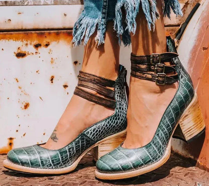 Sorellina - Bottines en Cuir Chic