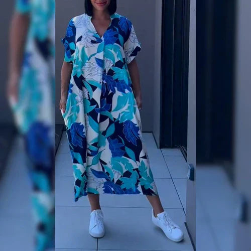 Elena™ – Robe Florale Élégante