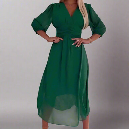 Stefanie | Robe Enveloppante Chic pour un Ajustement Idéal