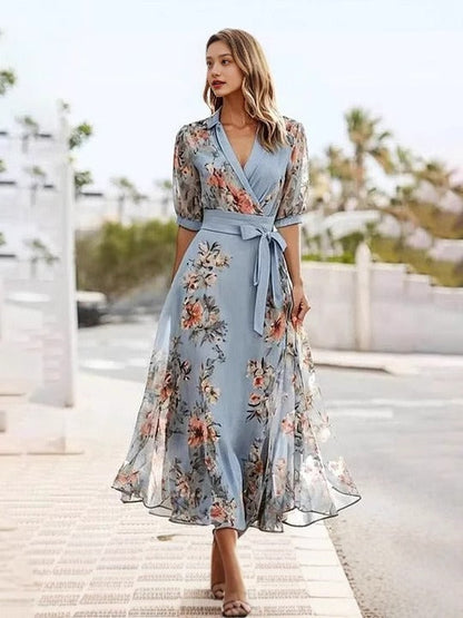 Victoria | Robe Élégante à Décolleté en V