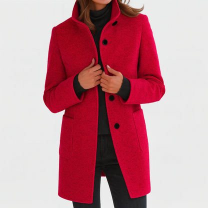 Valentina - Veste femme confortable avec col montant