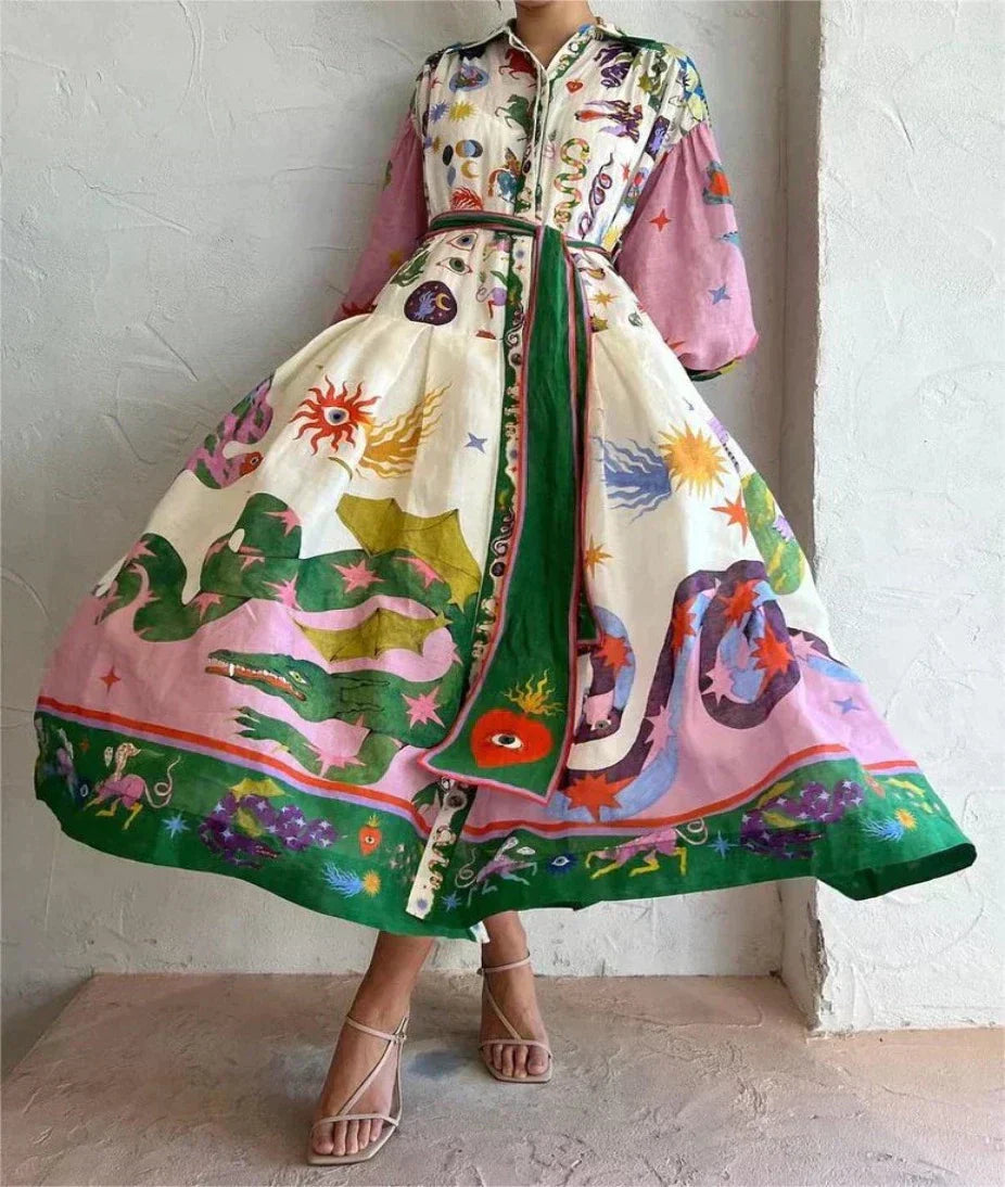 Celia | Robe Maxi Élégante