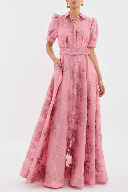 Anabella™ | Robe à Manches Bouffantes Courtes