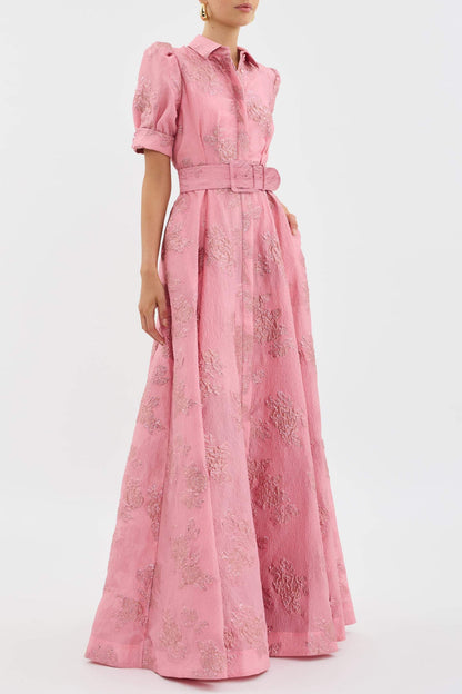 Anabella™ | Robe à Manches Bouffantes Courtes