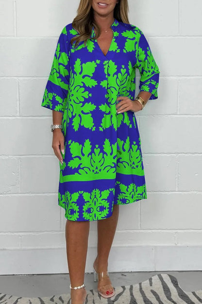 Avery™ - Robe de Printemps Fluide et Élégante