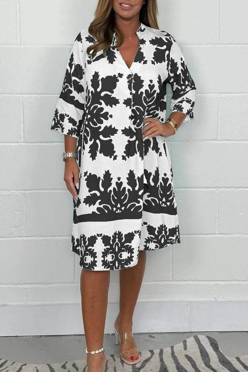 Avery™ - Robe de Printemps Fluide et Élégante