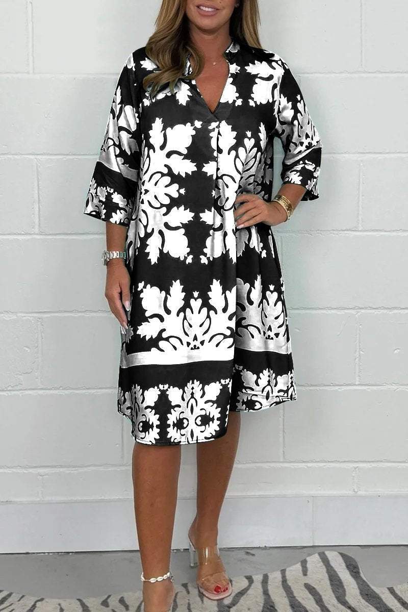 Avery™ - Robe de Printemps Fluide et Élégante