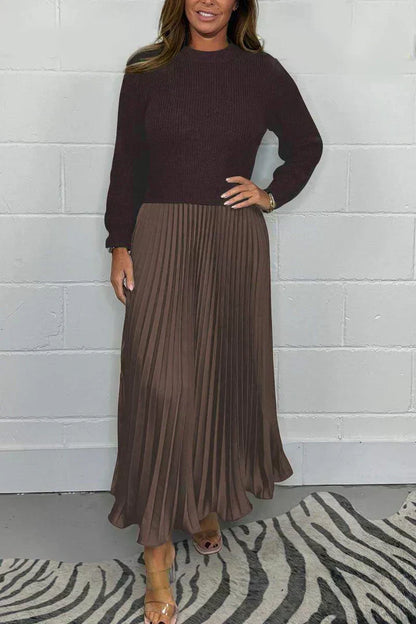Charlotte™ - Élégante Robe-Pull 2-en-1
