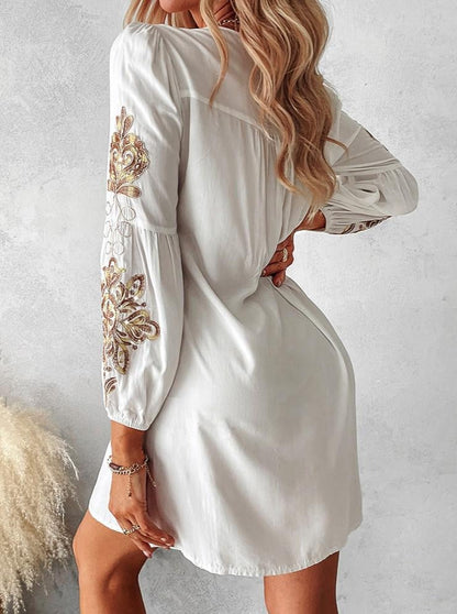 Velissa - Robe Midi Boho pour Femmes