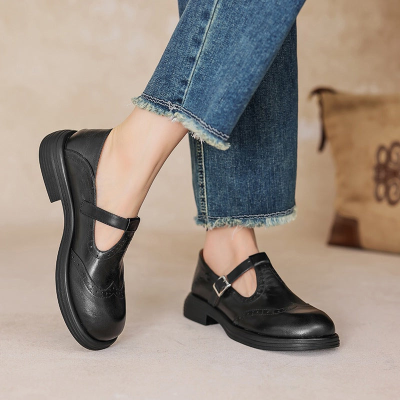 Mafalda - Sandale en cuir luxueux