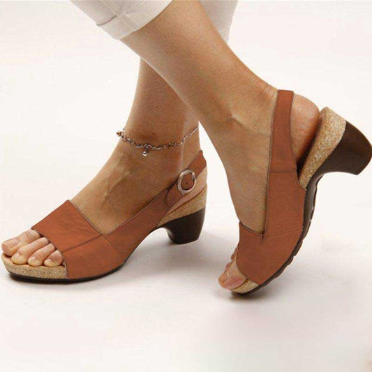 Karen - Sandales orthopédiques à talons pour femmes