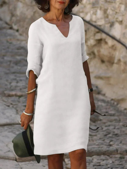 Maria | Robe Élégante avec Décolleté en V