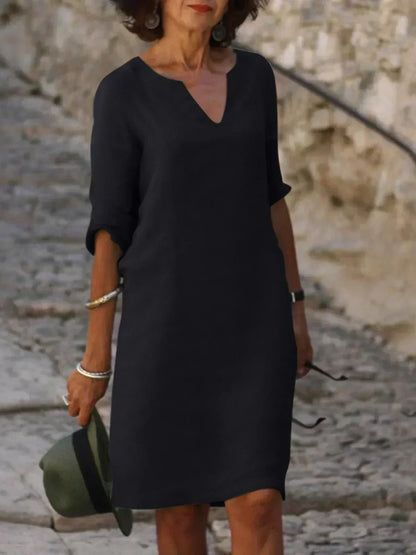Maria | Robe Élégante avec Décolleté en V