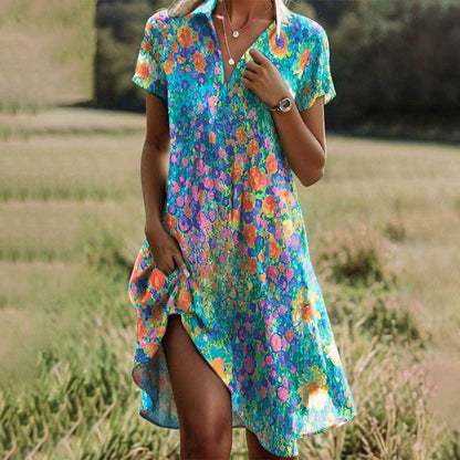 Patricia | Robe Midi de Style Bohème