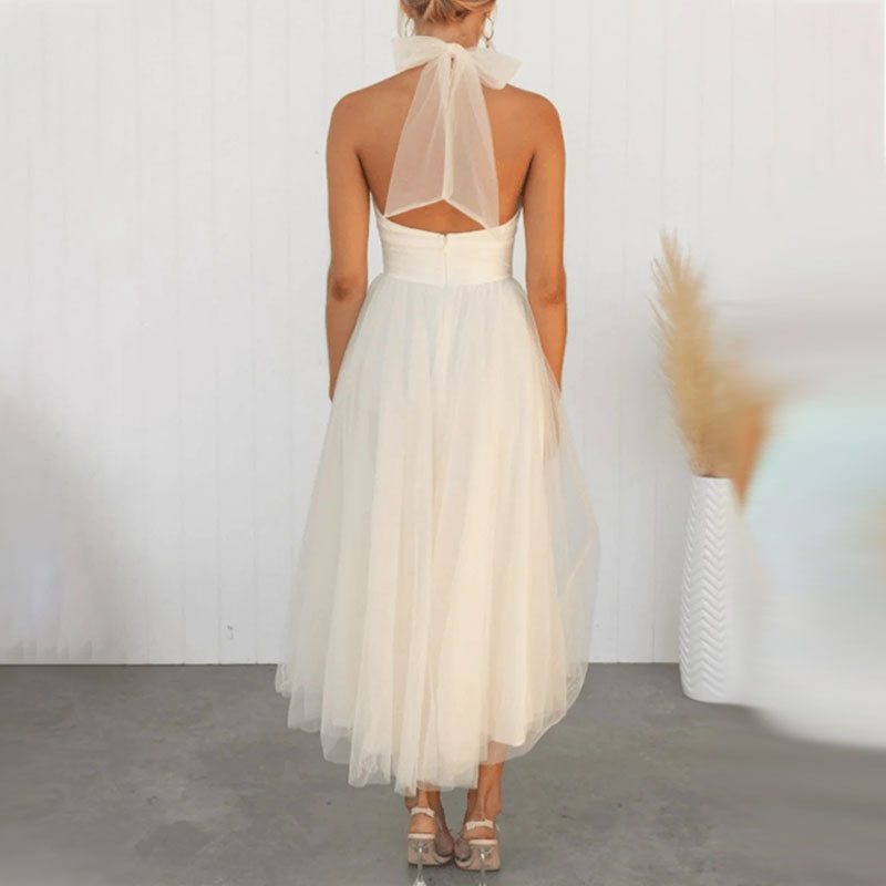 Jennifer | Robe Tendance à Col Montant Aria