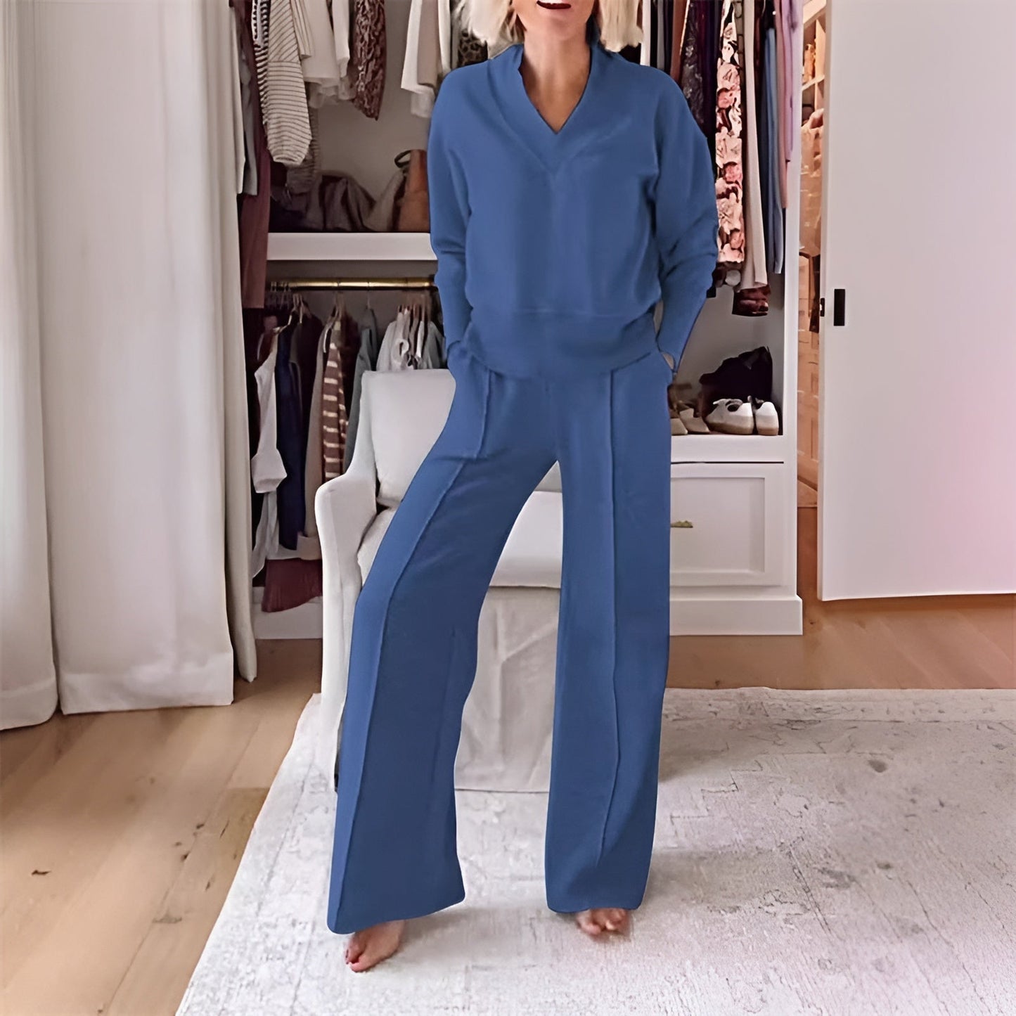 TAHLINA – ENSEMBLE CHIC ET CONFORTABLE EN 2 PIÈCES