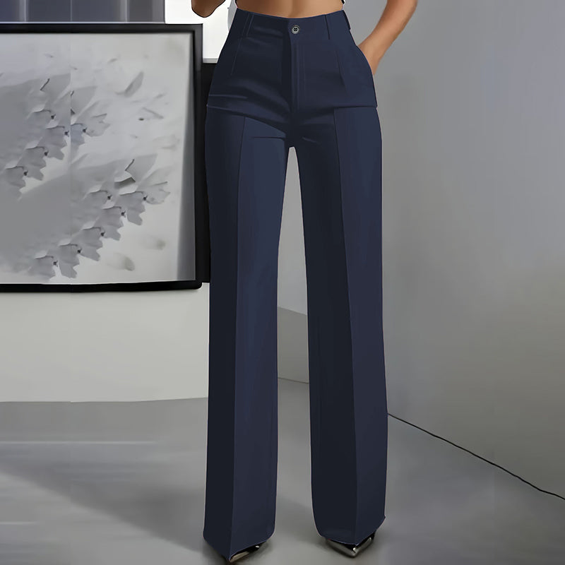 Lerin™ - Pantalon Taille Haute Élégant - Style Intemporel & Épuisé Rapidement