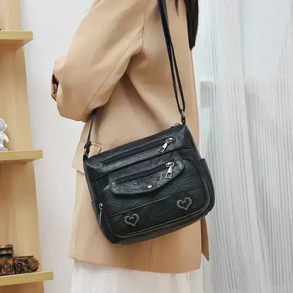 Lux | Sac à bandoulière avec cœur à la mode