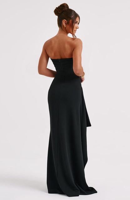 Alina | Élégant Robe Maxi Sans Bretelles